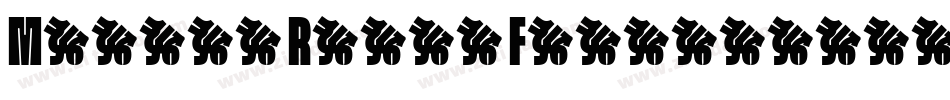 Mathew Rohas Free字体转换